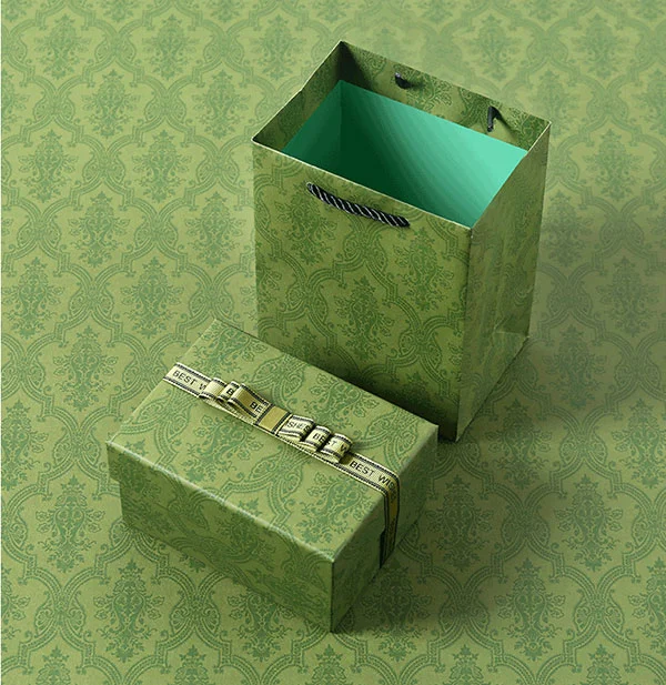 Vintage Style Christmas Wedding Birthday Packing Gift Box